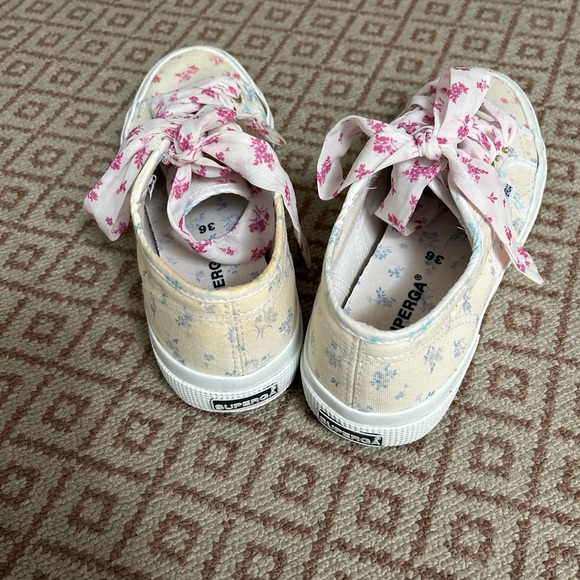 Superga floral ribbon sneakers - Picture 5 of 10